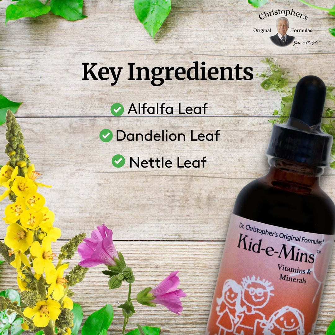Christopher's Original Formulas Kid-E-Mins Vitaminas y minerale...