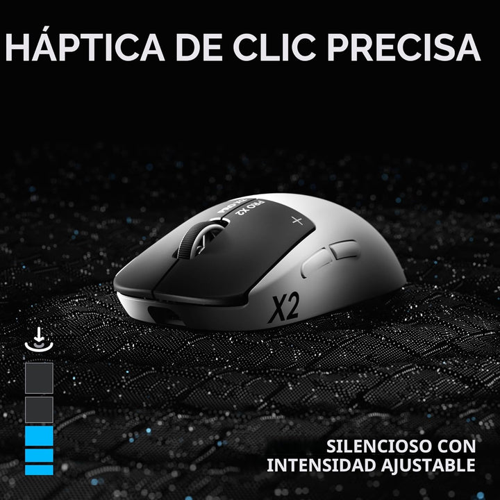 Logitech G PRO X2 SUPERSTRIKE Mouse inalámbrico para juegos: interr...