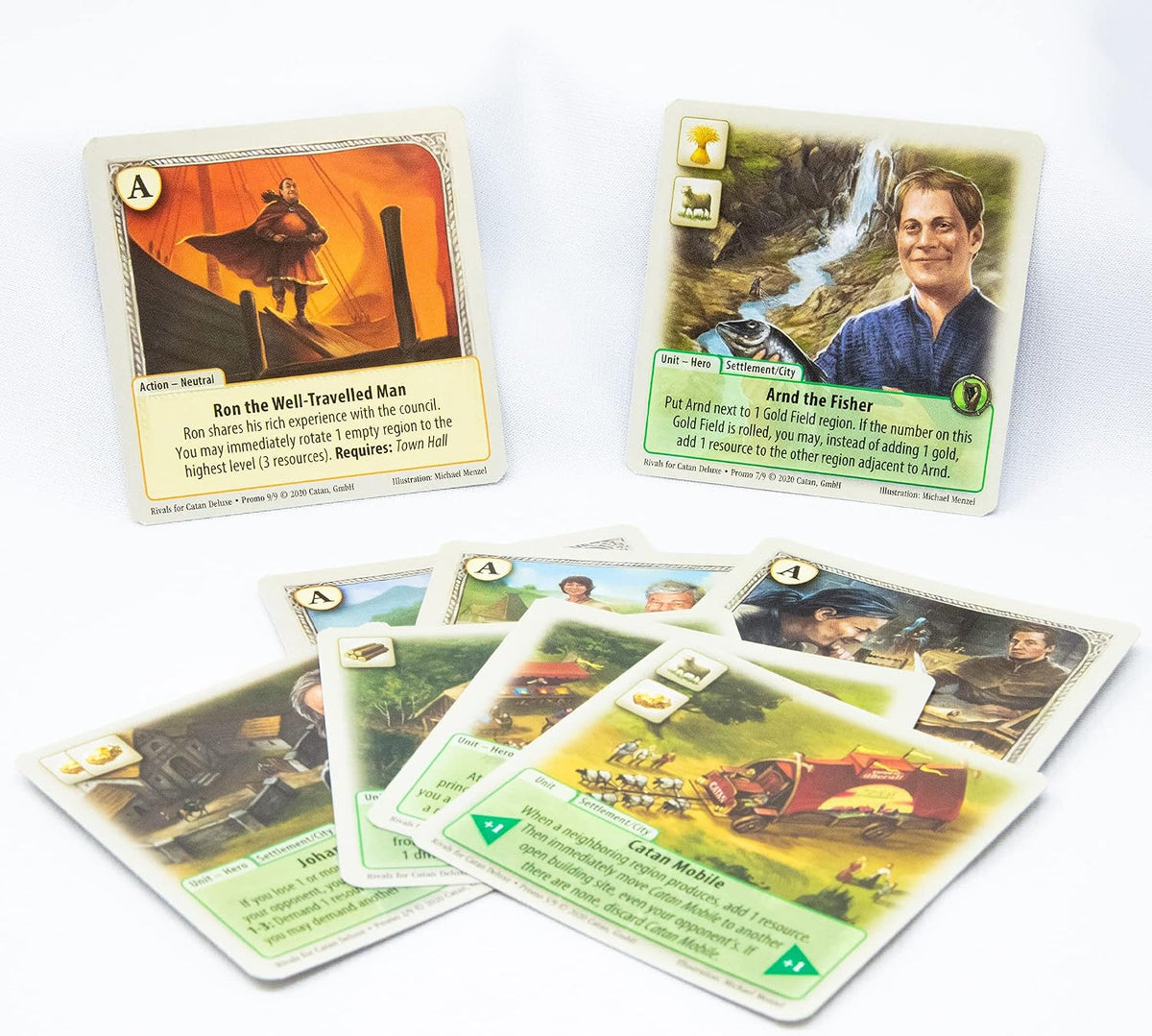 Juego de mesa Rivals for Catan Deluxe (idioma español no garantizado).