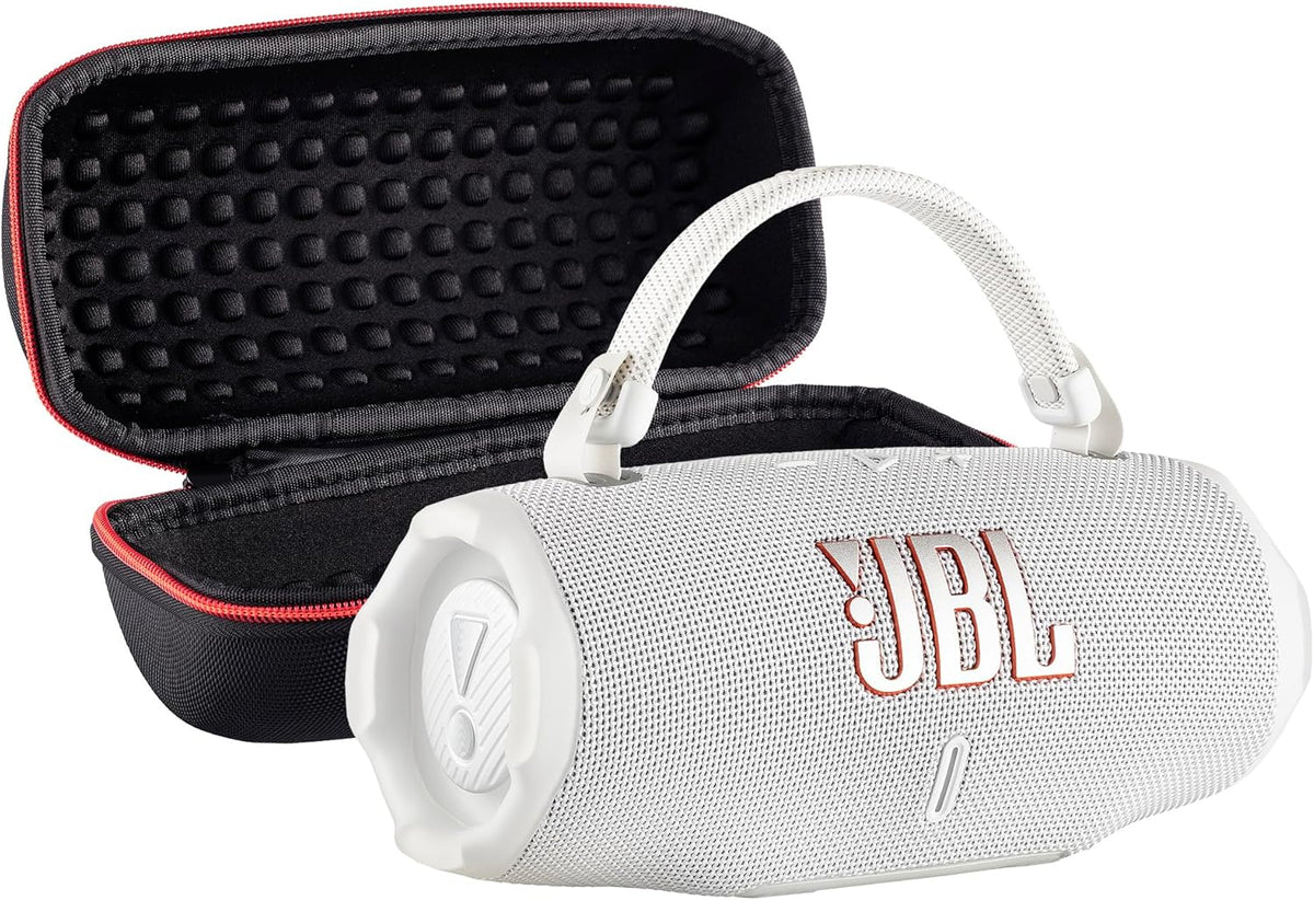 JBL Charge 6 - Altavoz Bluetooth portátil (blanco) | IP68 impermeab...