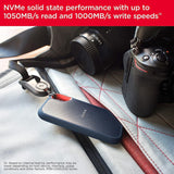 SanDisk SSD Portátil Extreme de 1TB - Hasta 1050MB\/s, USB-C, USB 3...