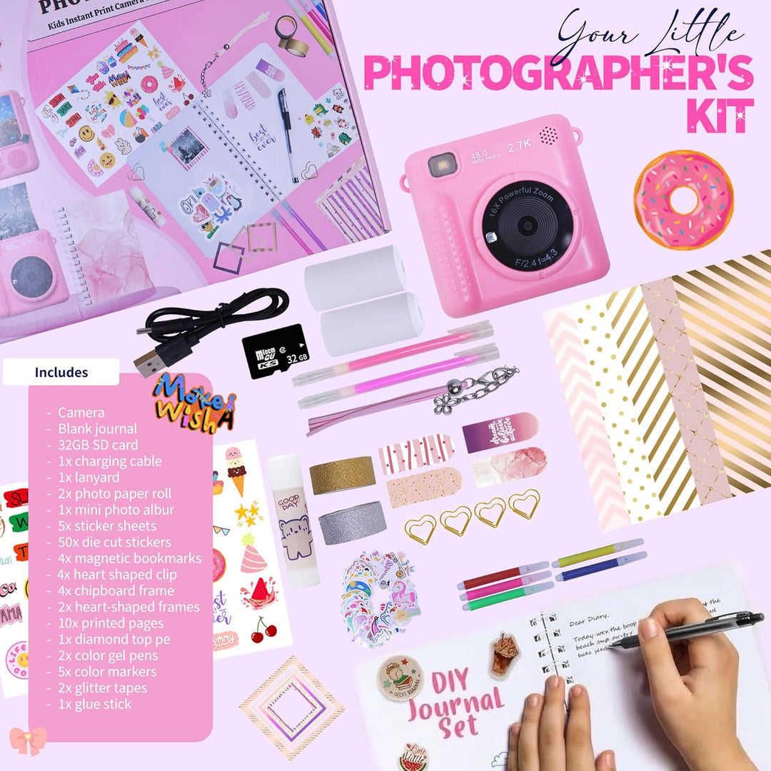 FINcredible Kit Photomaker - Cámara de impresión instantánea para n...