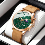 BENYAR Relojes para hombre, cronógrafo analógico de cuarzo, impermeables, relojes de pulsera para hombre, moda de negocios, trabajo, casual, deportivo, reloj de vestir con calendario