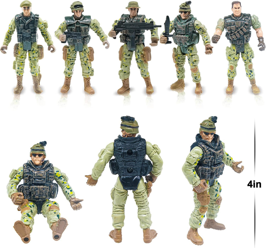 MISTBUY Figuras de acción de hombres del ejército estadounidense co...