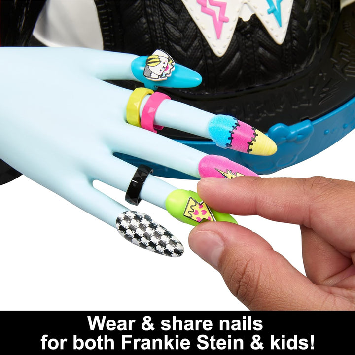 Cabeza de muñeca Monster High Frankie Stein para peinado con más de...