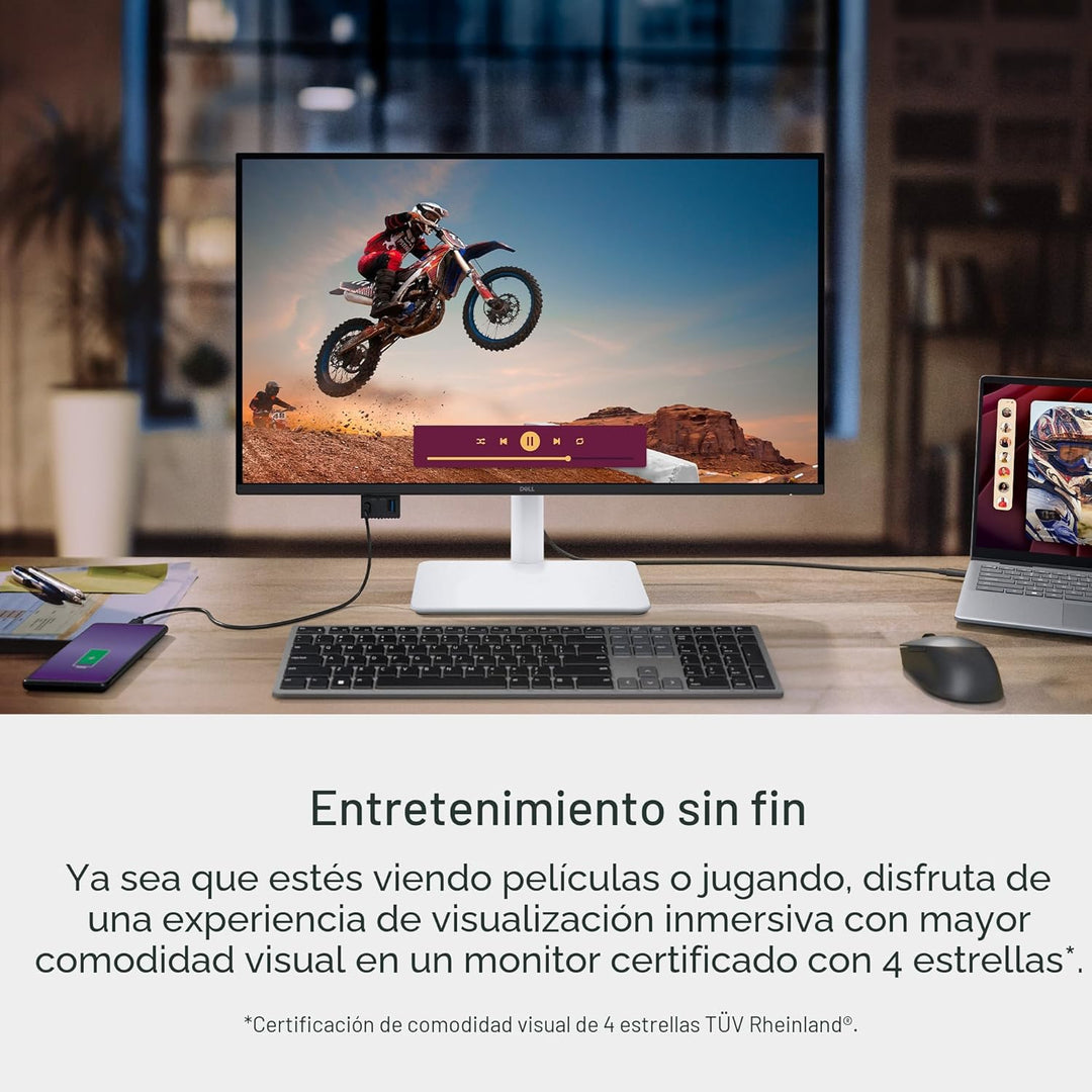 Dell Monitor USB-C 27 Plus 4K - S2725QC - Pantalla 4K de 27 pulgada...