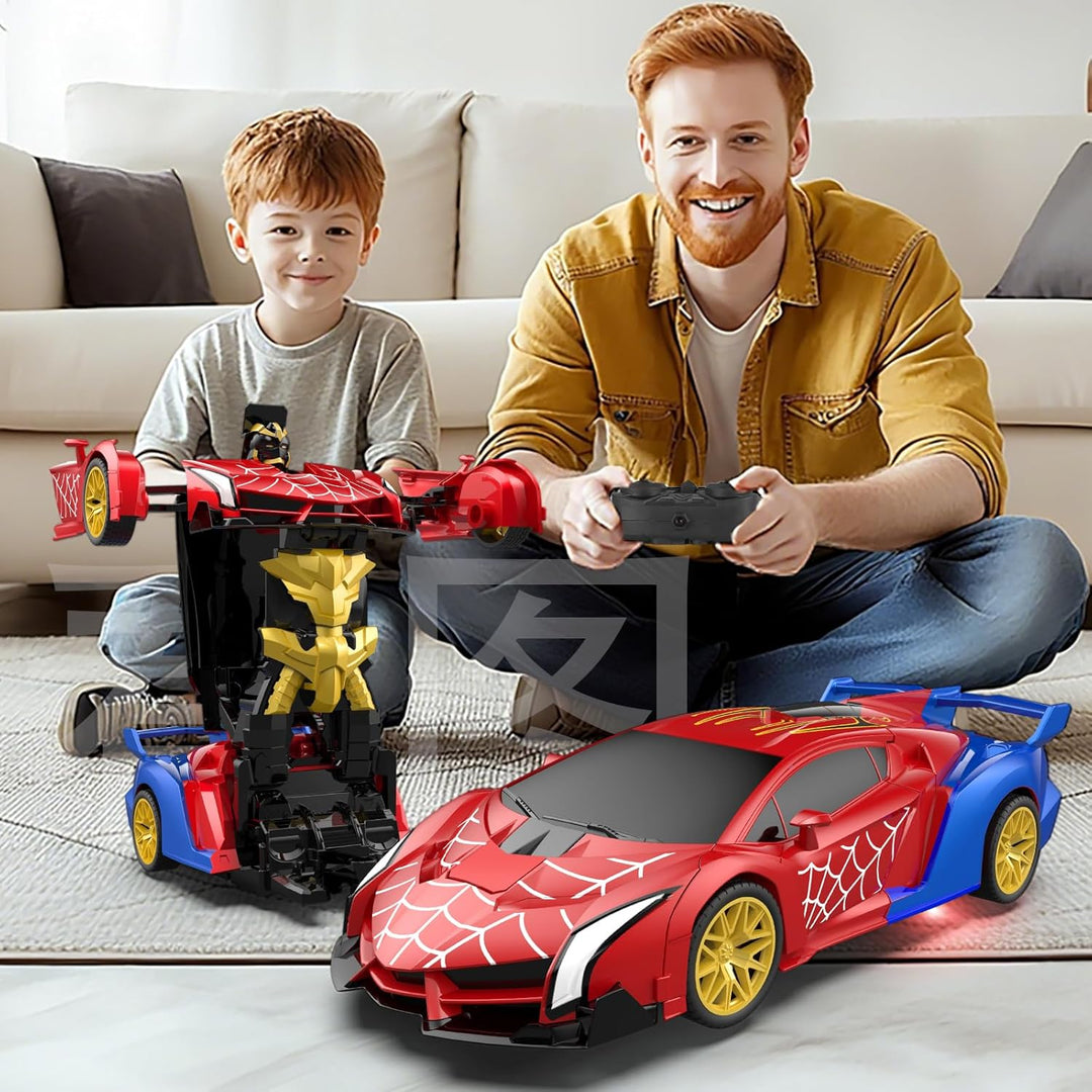 Blackma Transform Rc Cars para niños 4-7 8-12, 2.4Ghz 1:18 escala 1...