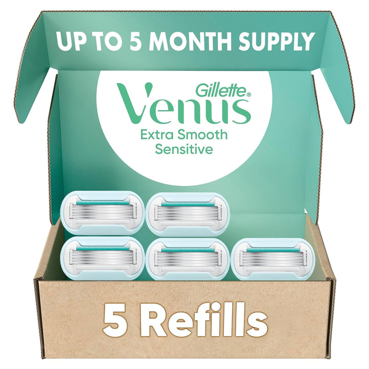 Gillette Venus Recambios de maquinilla de afeitar extra suaves para...