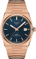 Tissot PRX, automático suizo, 1.575 in, esfera azul, reloj para hombre