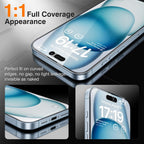 Paquete 4+2 para protector de pantalla de privacidad iPhone 15 (6.1")
