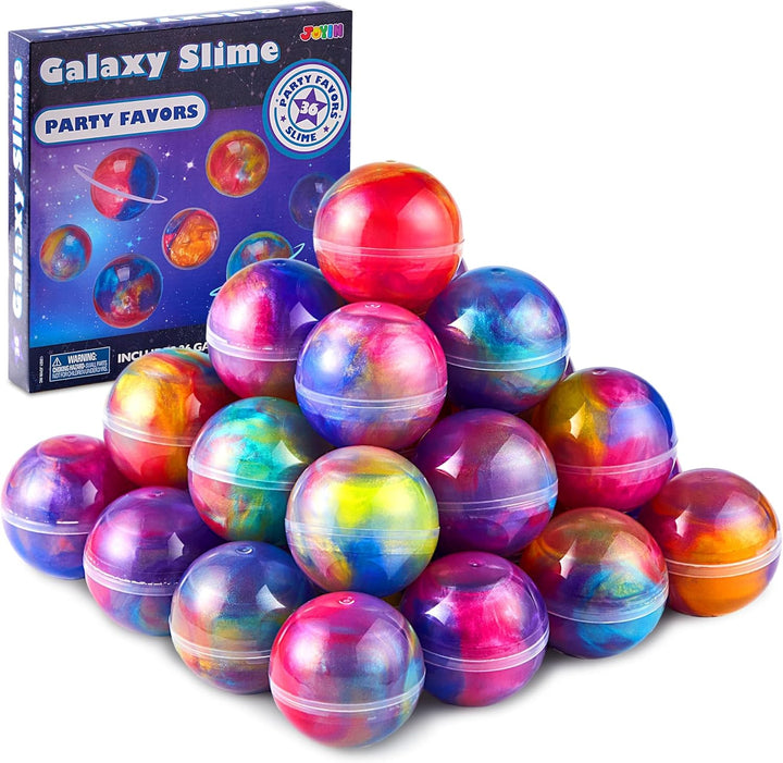 JOYIN Slime - Recuerdos de fiesta, paquete de 36 bolas de limo de g...