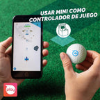 Sphero Mini Golf: Pelota de robot programable habilitada para aplicaciones – Juguete educativo STEM para niños de 8 años en adelante – Conduce, juega y codifica con la aplicación Play & Edu, color blanco cáscara de huevo