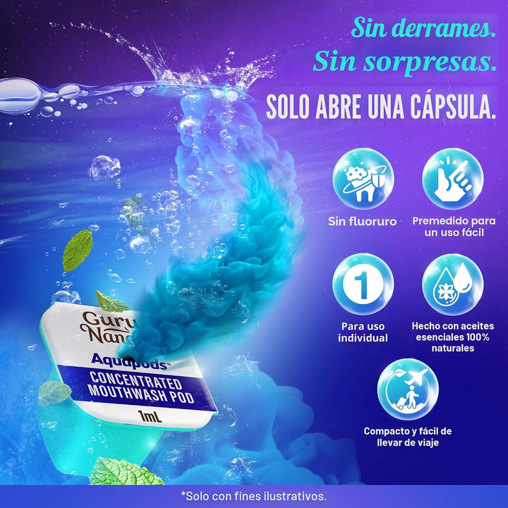 GuruNanda Irrigador dental avanzado 3.0 con irrigador dental de agu...