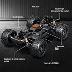 X-TMAGA 1:18 Auto de control remoto todo terreno para adultos y niñ...