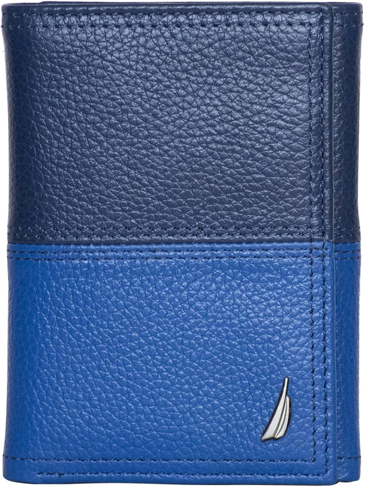 Nautica Men's Trifold Wallet | RFID Blocking Protection | ID Wi...