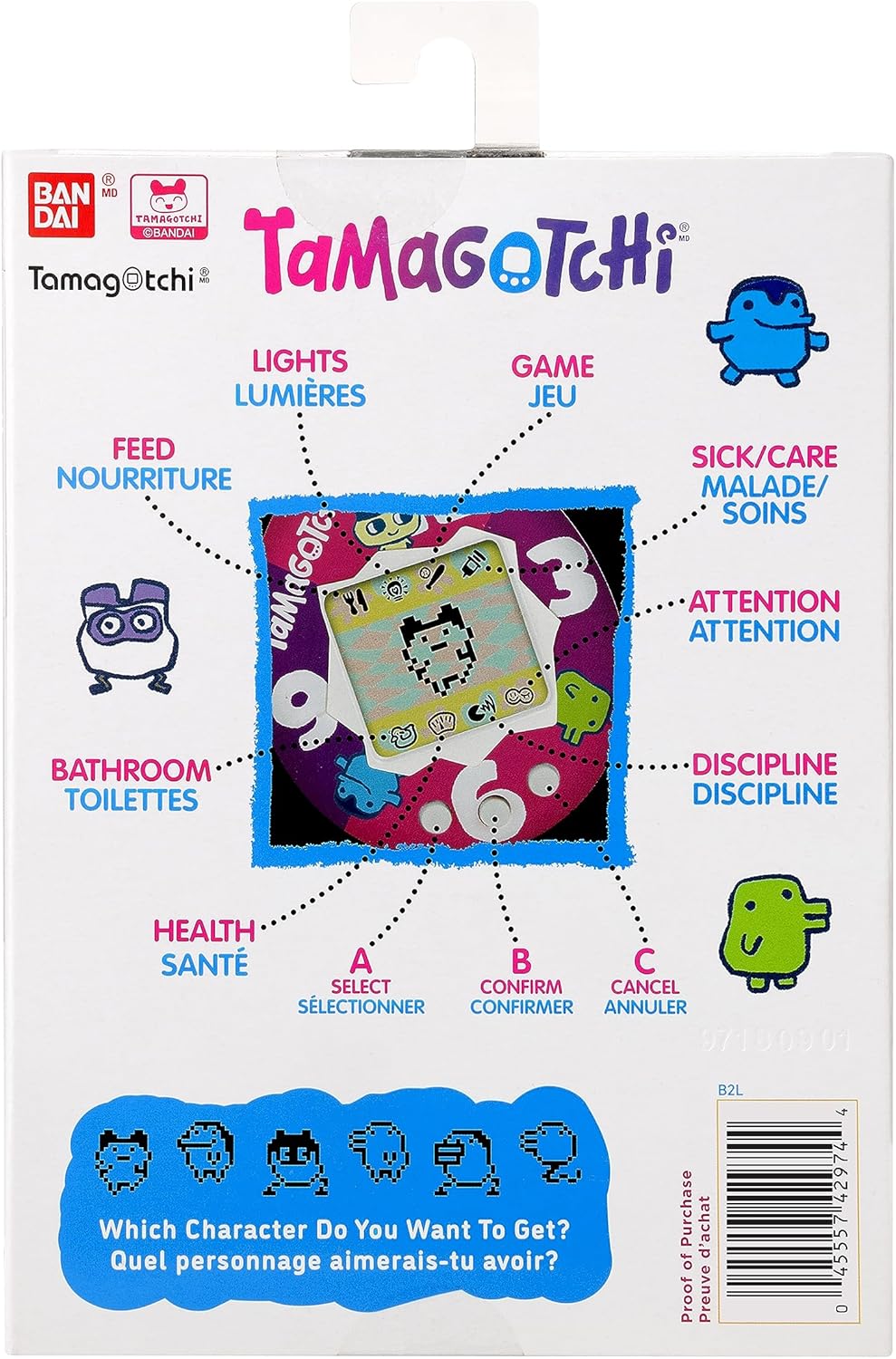 Tamagotchi Original - Luces de neón