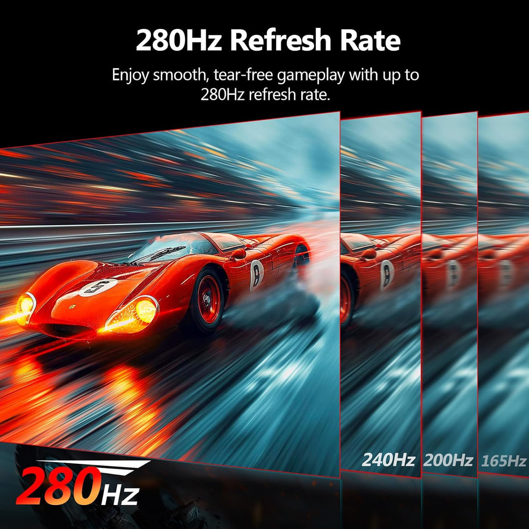 Z-Edge Monitor curvo para juegos de 27 pulgadas, FHD 1080P 240Hz 28...