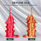 ERYONE - Filamento PLA de Seda de Doble Color para Impresora 3D de...