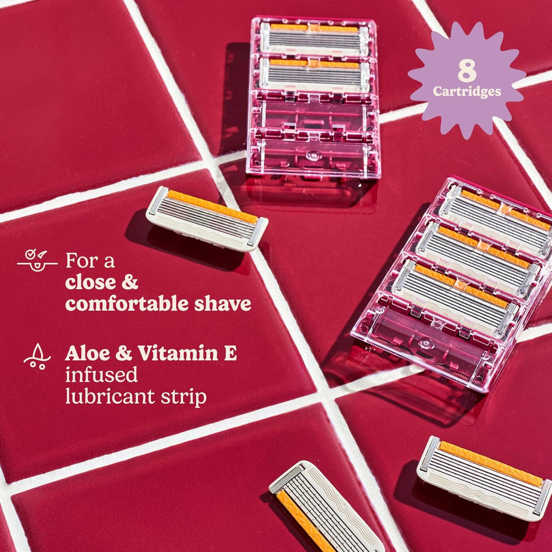 Dollar Shave Club Para mujeres | Recambios de maquinilla de afeitar...