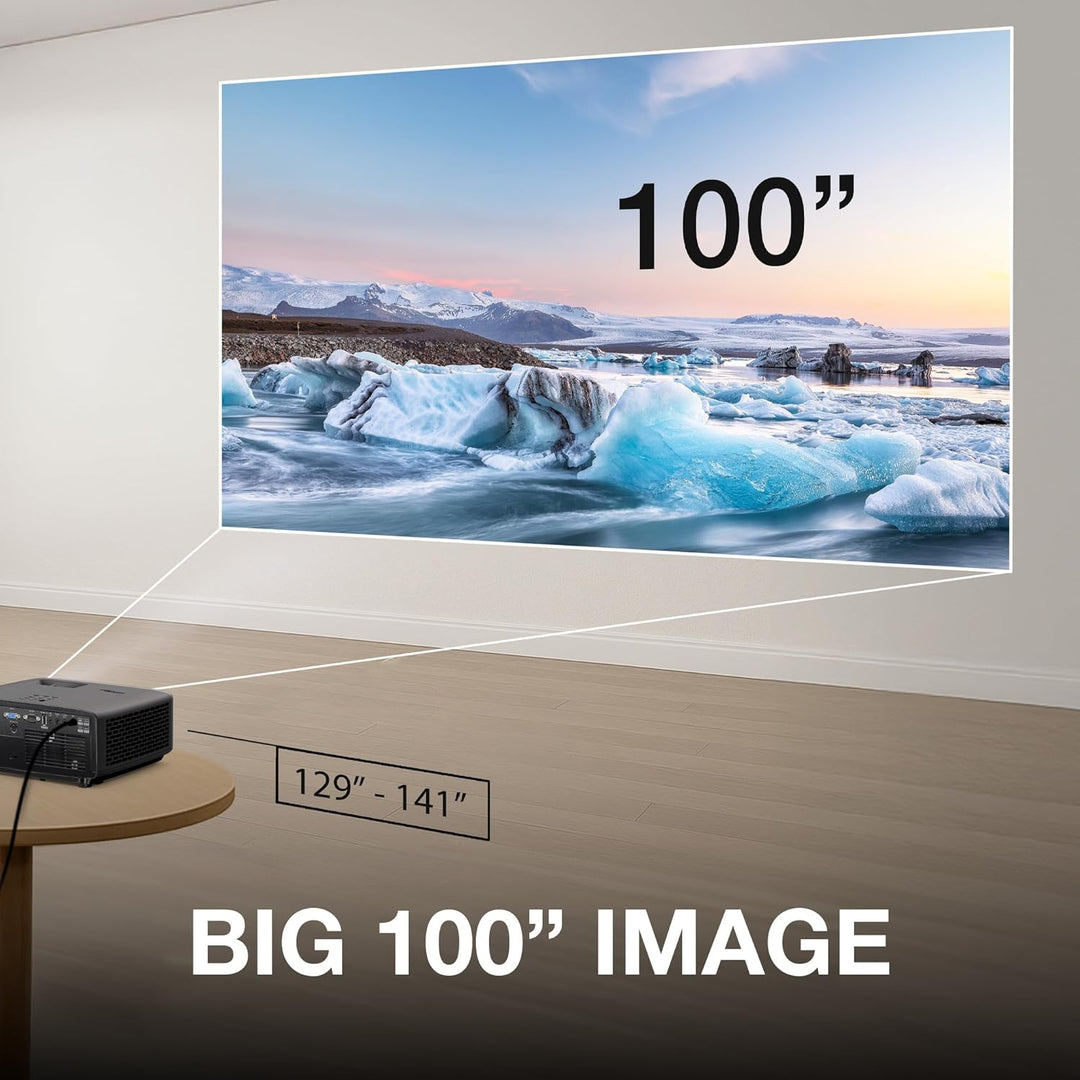 Optoma HZ41 4600-Lumen Full HD Laser DLP Home Theatre y Gaming Proy...