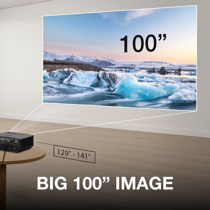 Optoma HZ41 4600-Lumen Full HD Laser DLP Home Theatre y Gaming Proy...