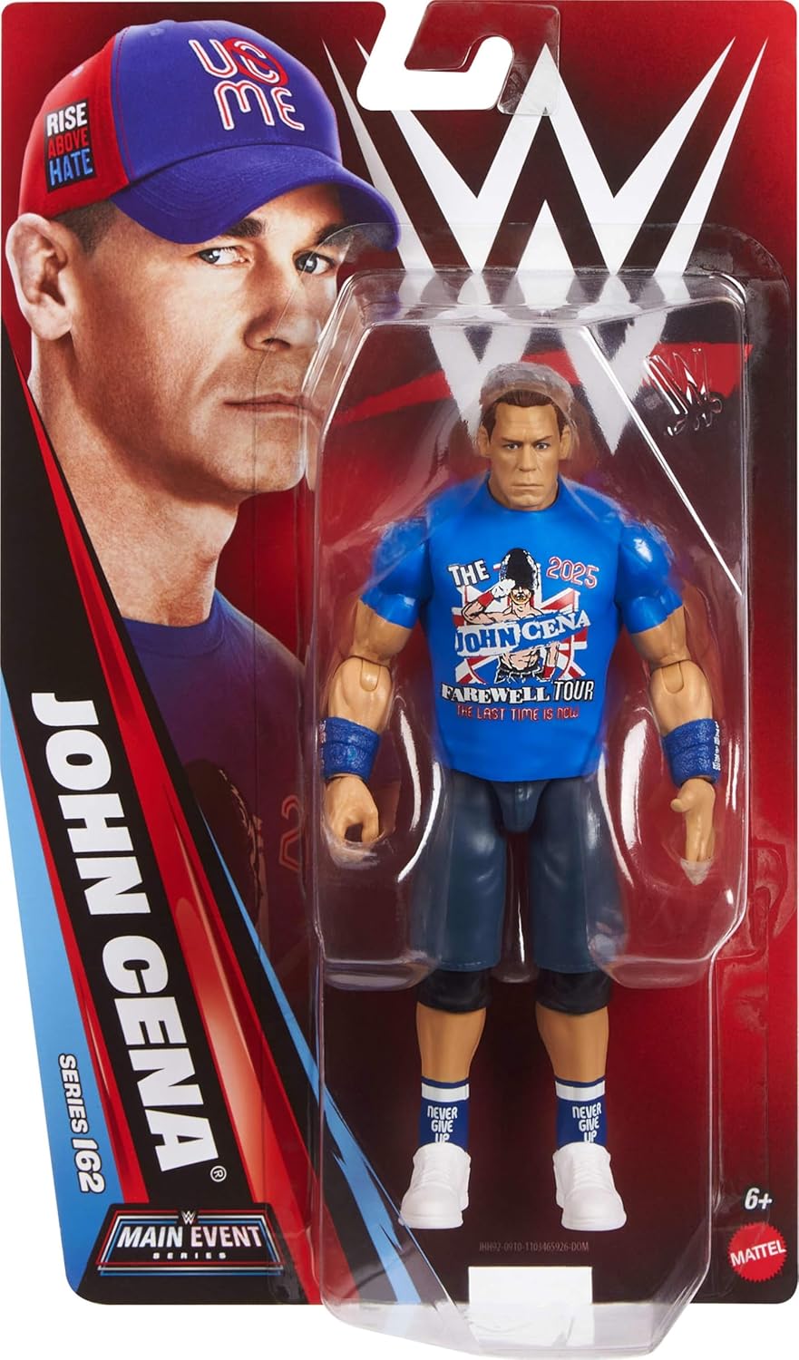 Mattel WWE John Cena - Figura de acción Serie Main Event