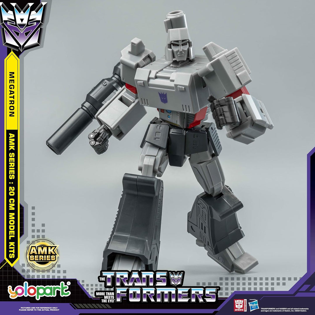 YOLOPARK Megatron Transformer Toys, serie AMK de 7.87 pulgadas, alt...