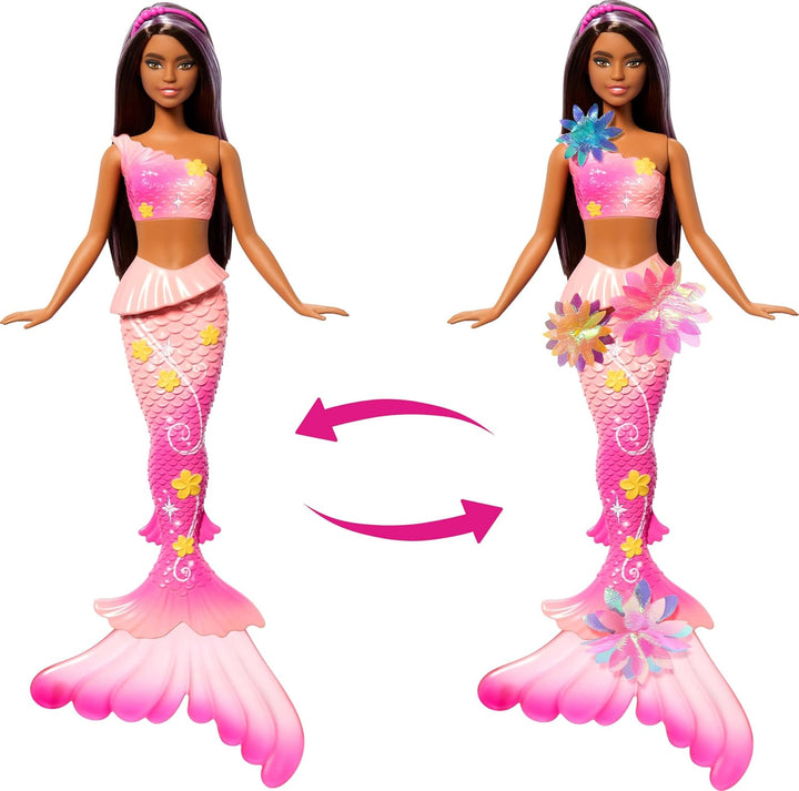 Barbie Muñecas de Juguete Sirena con Función de Flores
