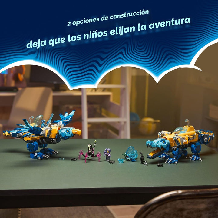 LEGO DREAMZzz - Juguete de construcción submarino de cocodrilo para...