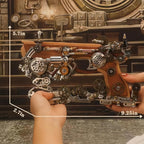 Rompecabezas de metal 3D para adultos, juego de construcción de rompecabezas Cyberpunk, kit de modelo de metal 3D altamente difícil, rompecabezas de rompecabezas rompecabezas de bricolaje para aliviar el estrés, regalo para hombres de alta gama