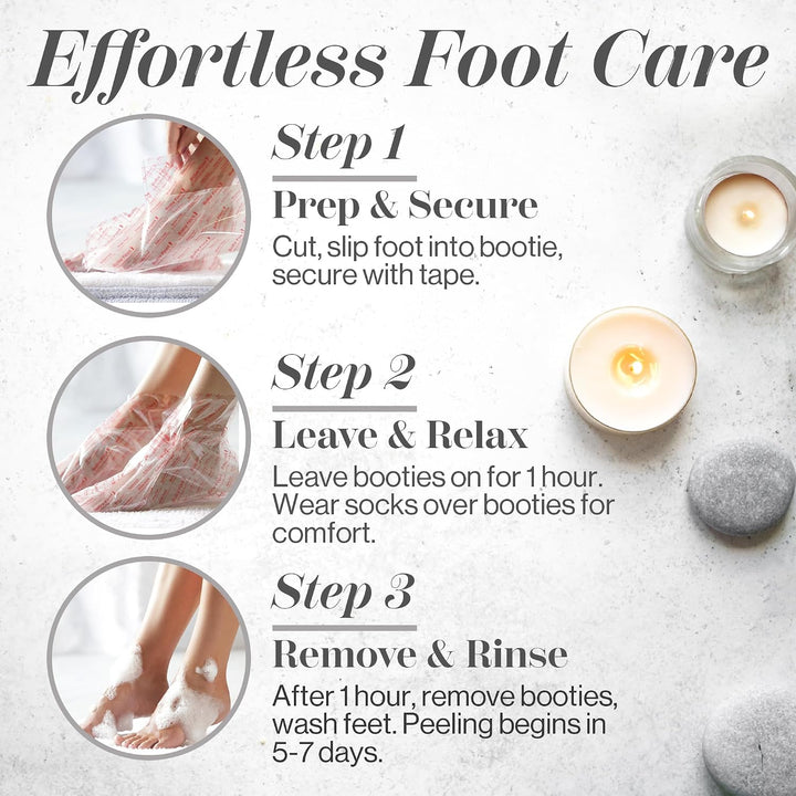 Baby Foot Deep Exfoliación para pies, aroma lavanda, 2.4 FL. oz, Pa...