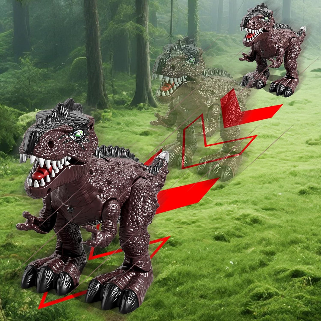 Paquete de 3 juguetes electrónicos de dinosaurios