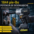Seesson - Llave de impacto inalámbrica de 3/4 pulgadas, 2500 N.m de alto