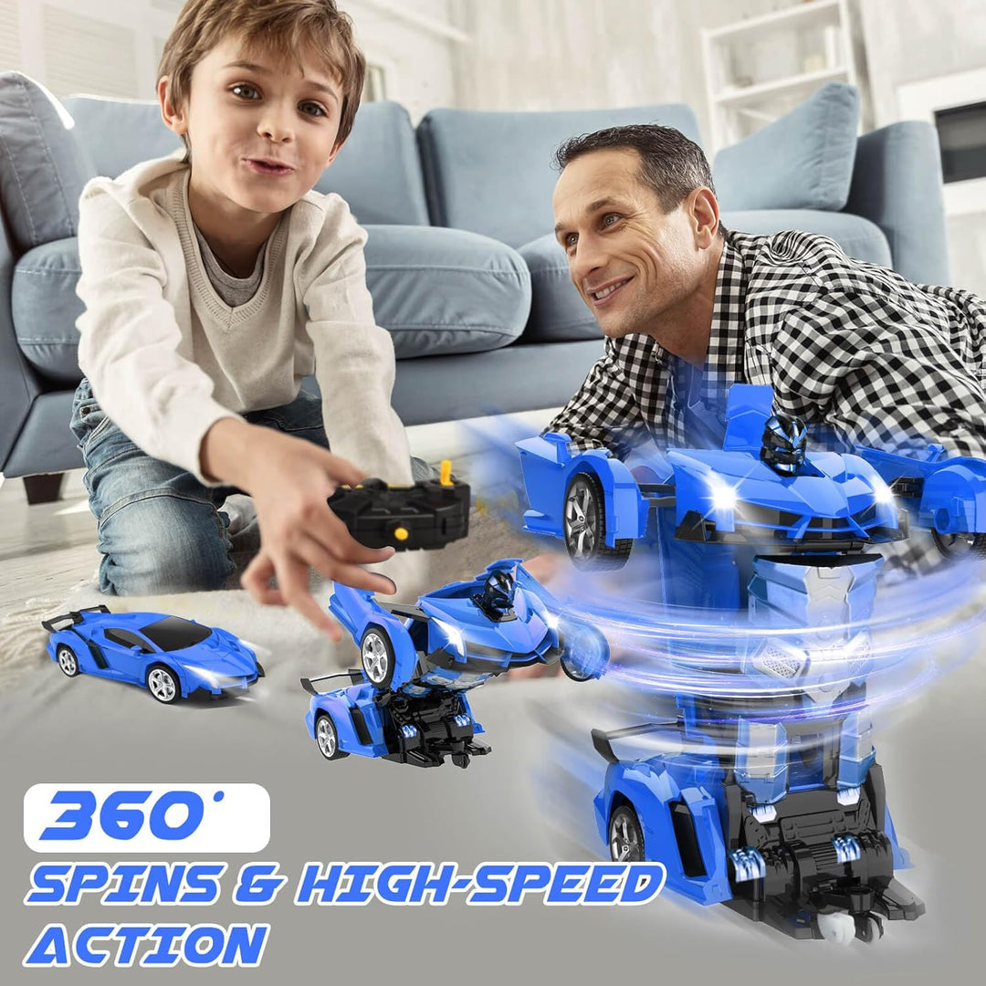 Dolanus Auto a control remoto \u2013 Transformar robot RC Cars, jug...