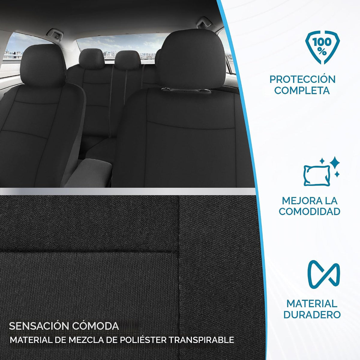 Polycloth 309 fundas para asientos