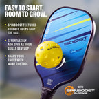 PRO-SPIN BOOST Paletas de Pickleball (Set de 2 o 4) con Pelotas para Todas las Superficies y Bolsa