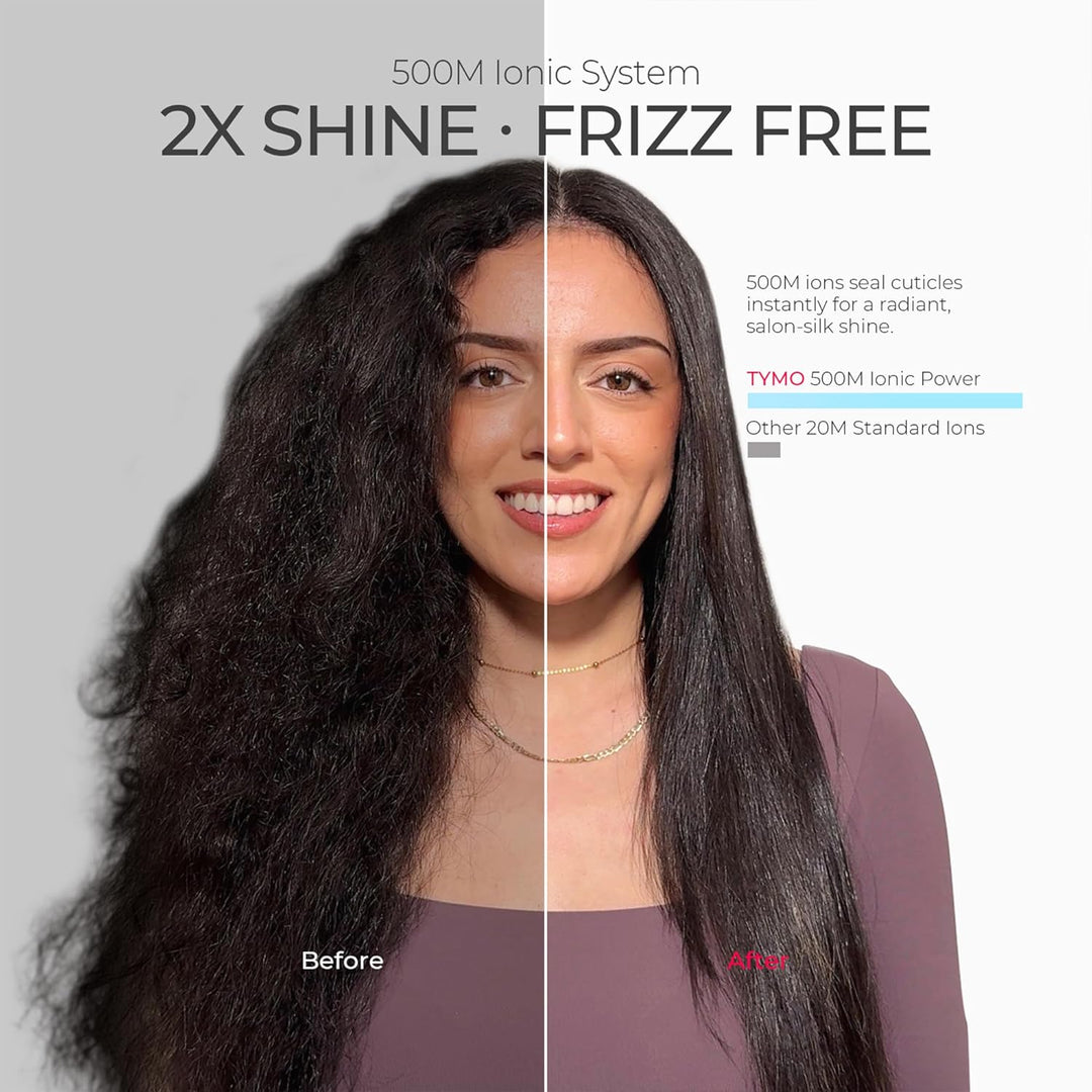 TYMO Plancha plana 2.0 para mujer, plancha de pelo 2 en 1 de largo...