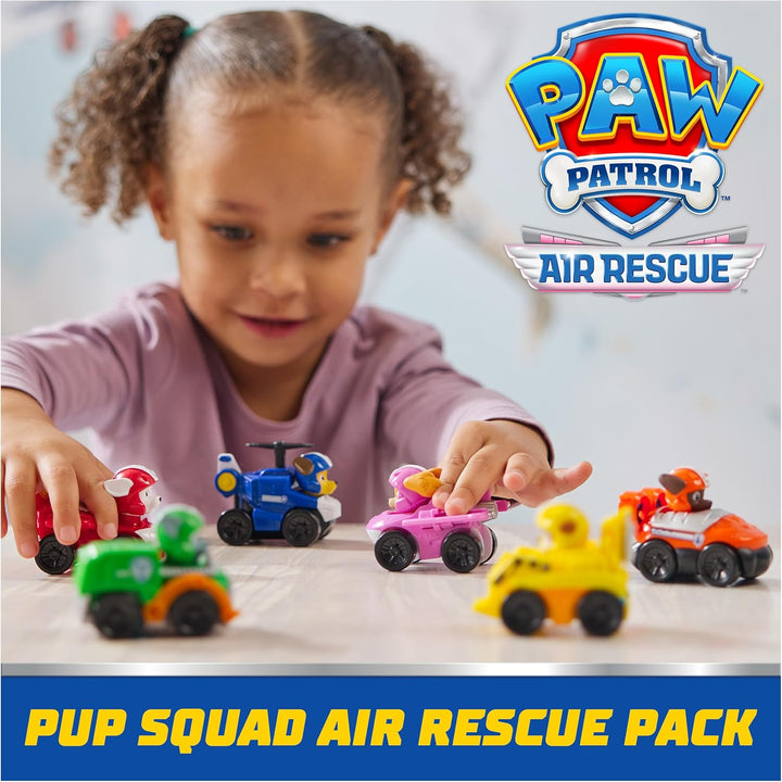 Patrulla Canina: Rescate Aéreo, conjunto de 6 vehículos Pup Squad R...