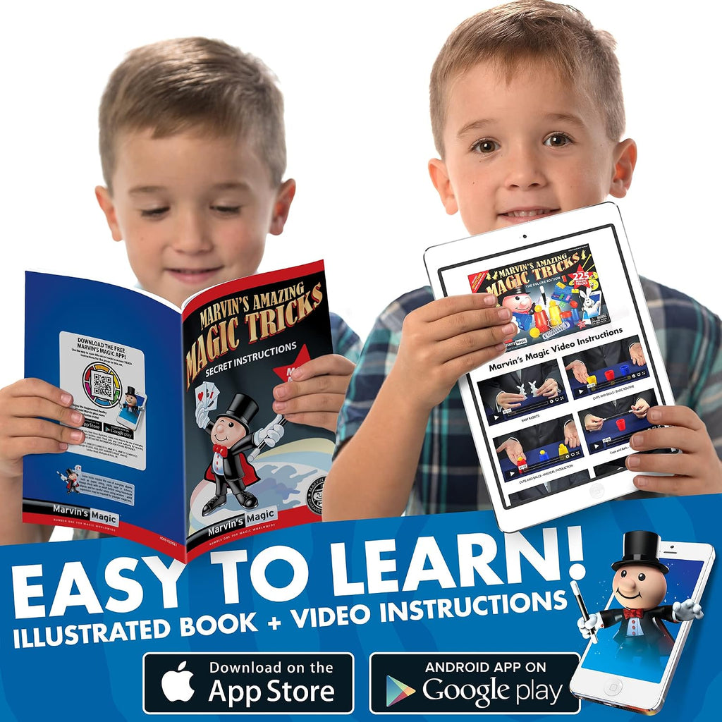 Marvin's Amazing Magic Tricks Deluxe Edition - Kit de 225 trucos, partir