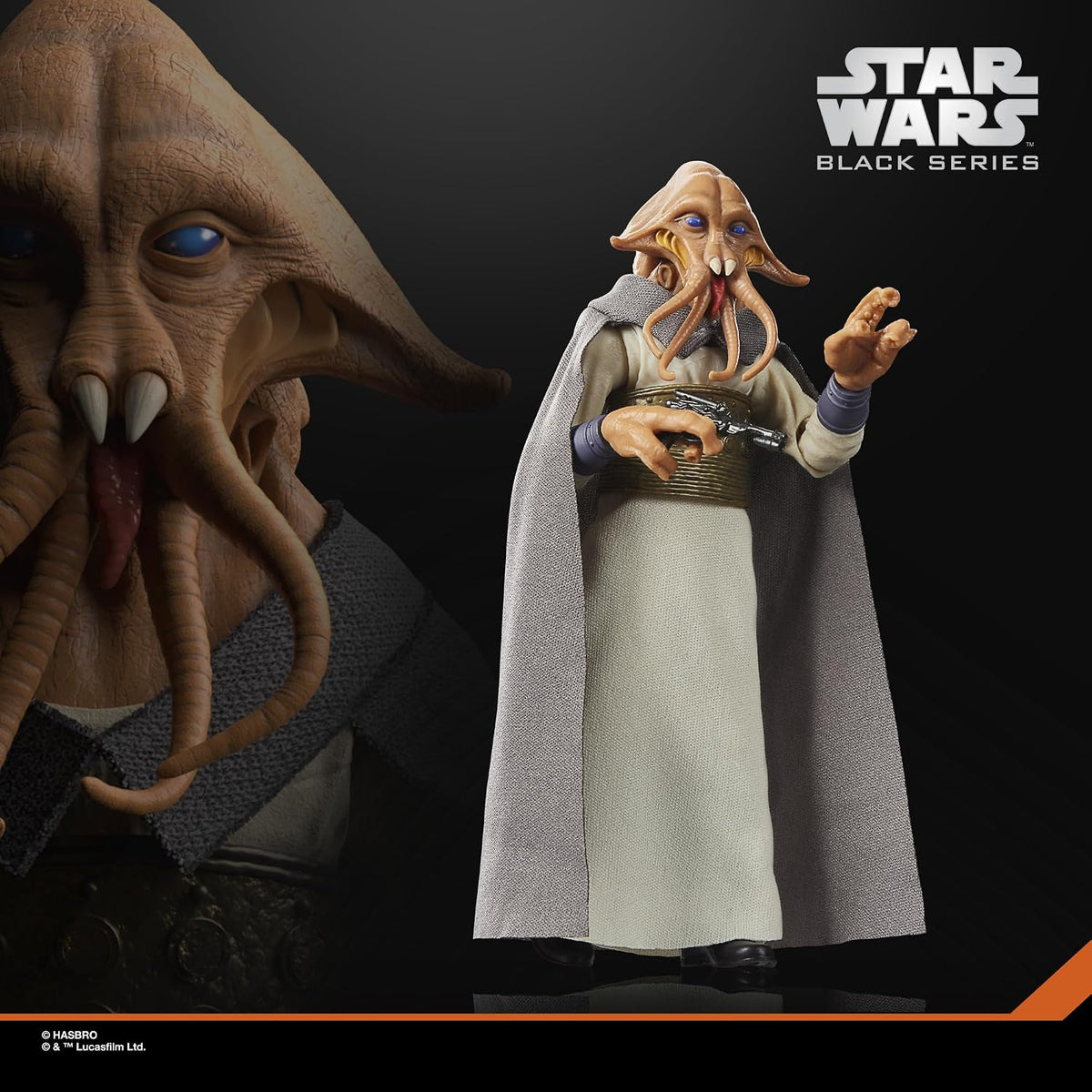 Star Wars Figura de acción Tessek serie negra