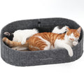 FUKUMARU Rascador para gatos, sofá de 24 pulgadas con forma de gato que