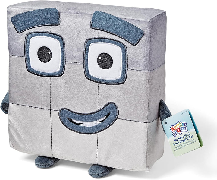 hand2mind Numberblock Nine Playful Pal, juguetes de figuras de pelu...