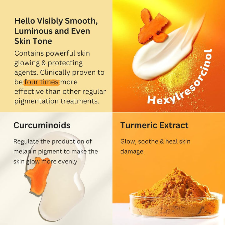 Cocoon Hung Yen - Crema de gel de cúrcuma con niacinamida + cúrcuma...