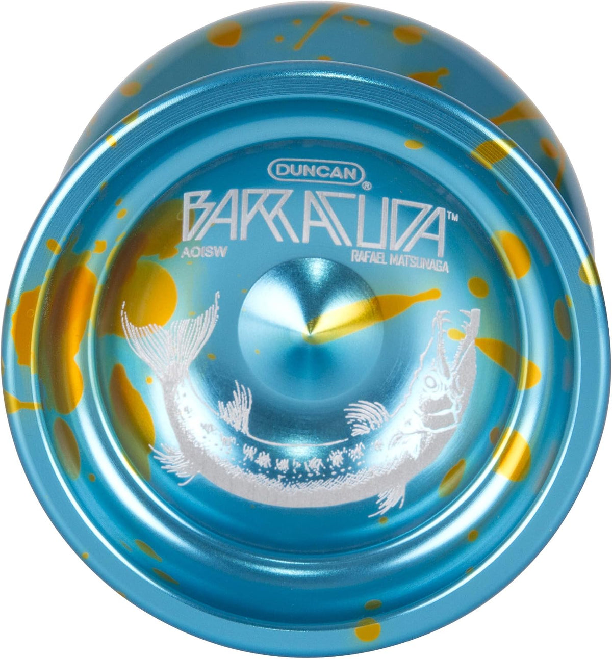 Duncan Toys Barracuda Unresponsive - Yoyó profesional de aluminio, color
