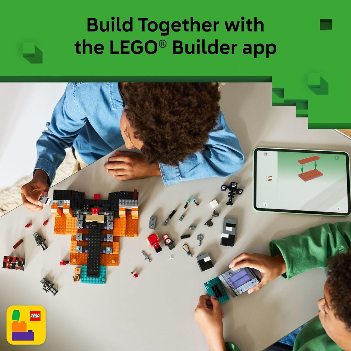 LEGO Minecraft Wither Battle Building Simulación Juguete