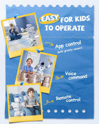 Ruko 1088 Smart Robot Toy para niños, regalo interactivo programable grande