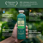 PRIMALS Gel de baño natural, aloe vera, miel cruda, té verde, ingredientes naturales, cero fragancias artificiales, sulfatos, parabenos o colorantes, 13.5 onzas líquidas
