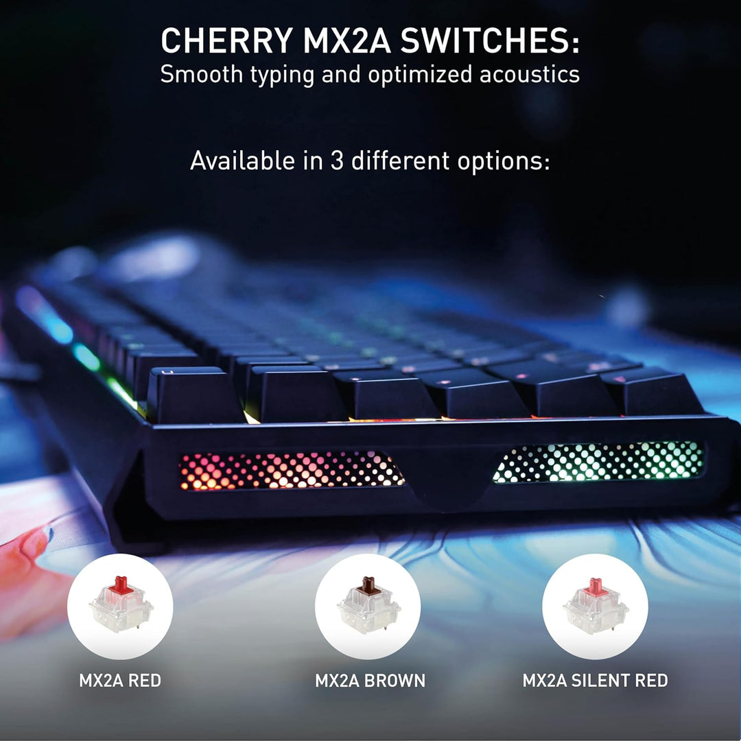 CHERRY XTRFY MX 3.1, Teclado mecánico para juegos con cable, carcas...
