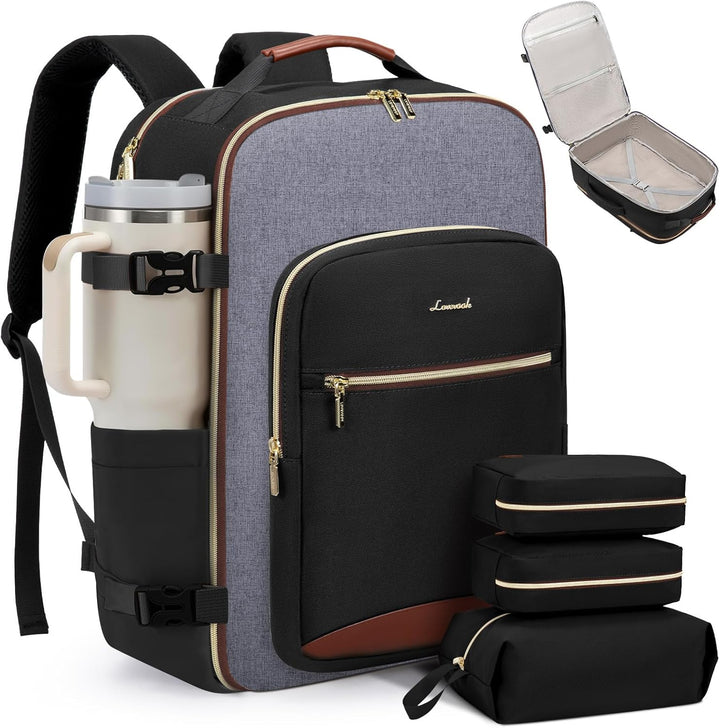 LOVEVOOK 50L - Mochila de viaje para mujeres y hombres, equipaje de...