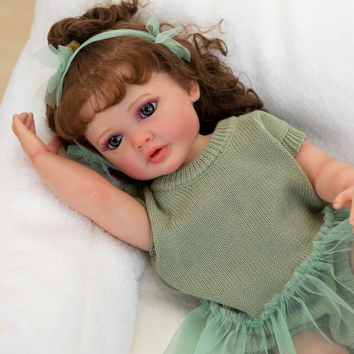 KAWAYII Muñecas de bebé renacidas de 22 pulgadas para niños pequeño...